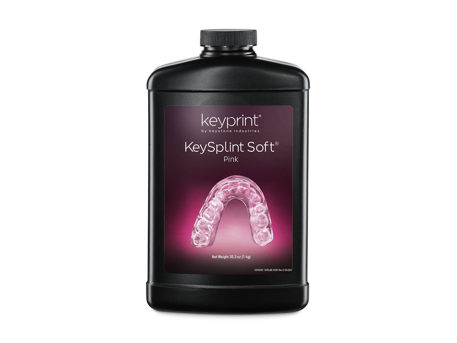 Keyprint Splints KeyPrint KeySplint Soft Clear, Flexible glasklare Bissschiene | Weithas ...
