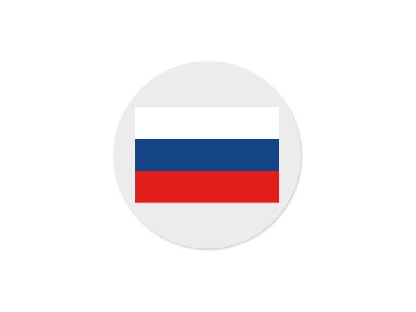 KFO-Einlegemotiv Russland-Flagge, Nr. 125