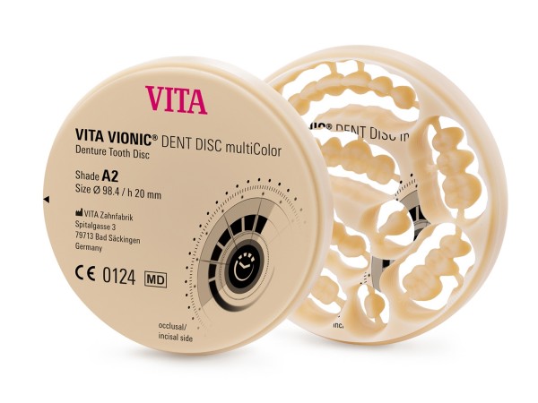 Multishade PMMA Komposite Fräsrohling der Vita Zahnfabrik
